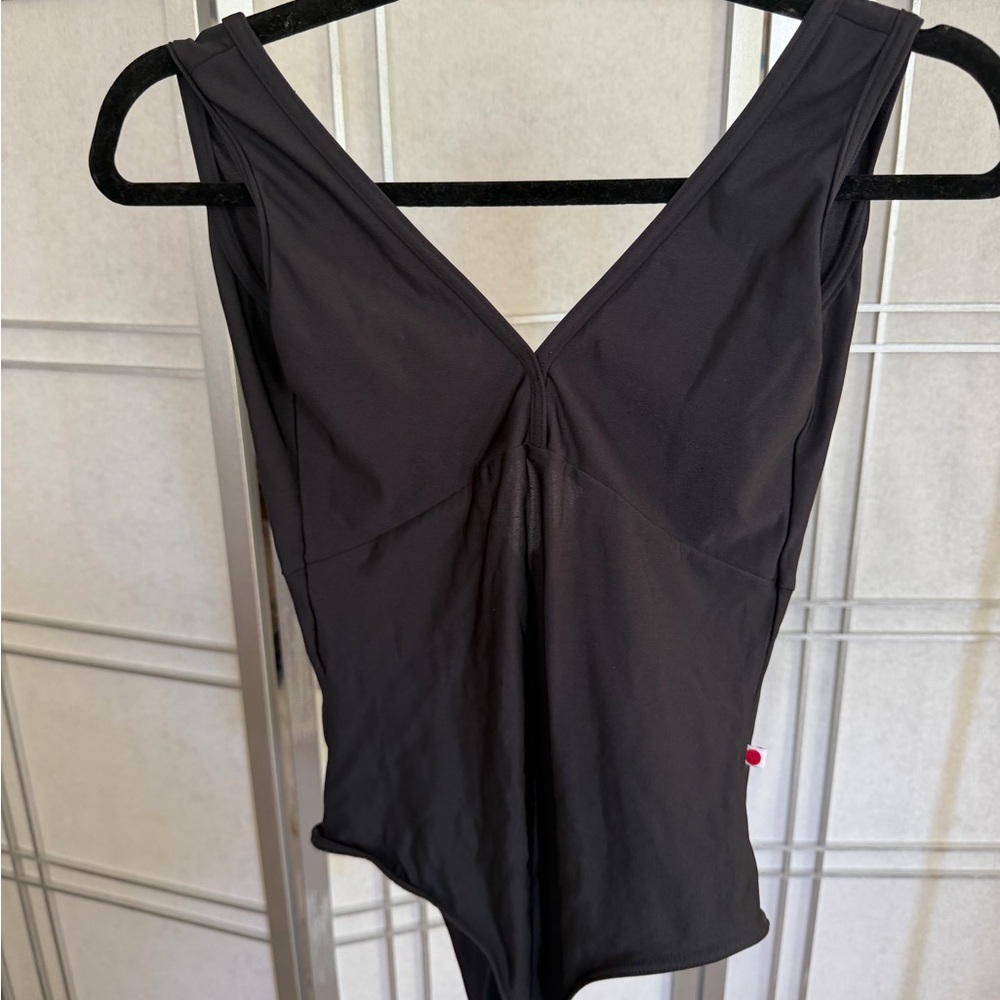Yumiko Black Leotard-Large